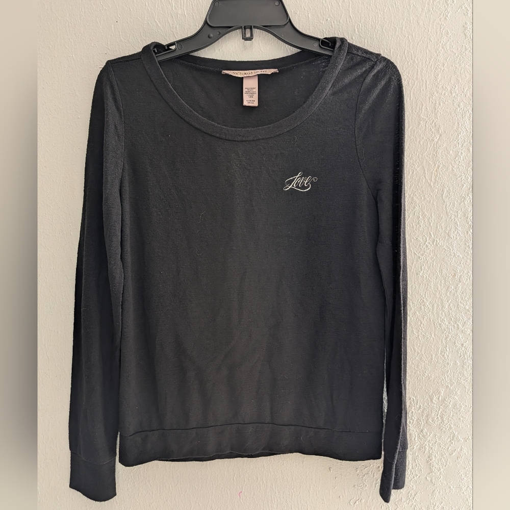 Victoria's Secret Black Long Sleeve Sweater